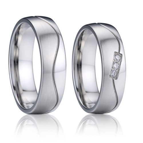 Snubní prstýnky z chirurgické oceli SPPL037