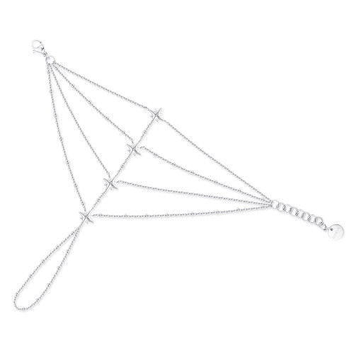 Dámský náramek na paži a prst Brosway Chant BAH75