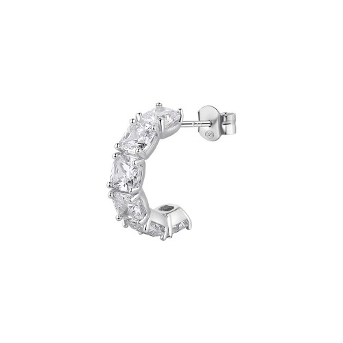 Stříbrná náušnice Brosway Fancy Infinite White FIW15