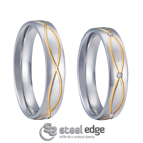 Svatební prstýnky SPPL008