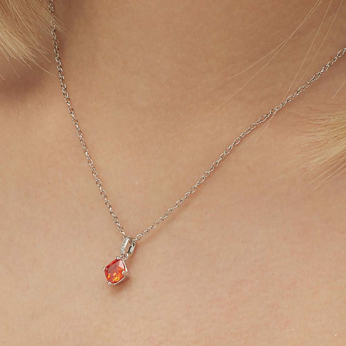 Stříbrný přívěsek na řetízek Brosway Fancy Orange FVO04