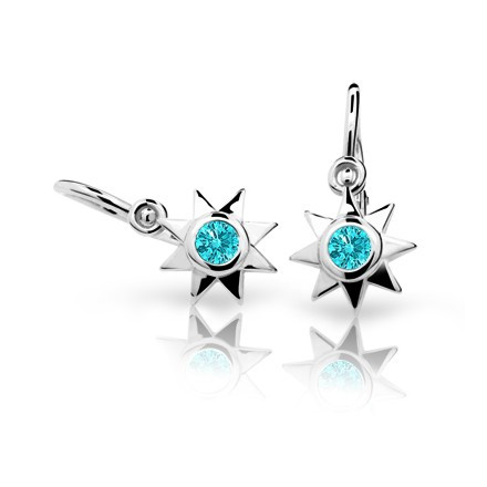 Náušnice pro miminko C1995B-Mint Green