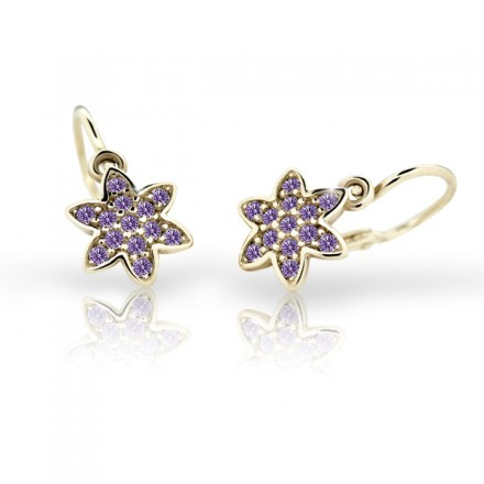 Náušnice pro miminko Cutie C2206Z-Amethyst