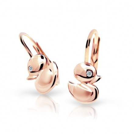 Dívčí náušnice Cutie C1954R-Kl-White