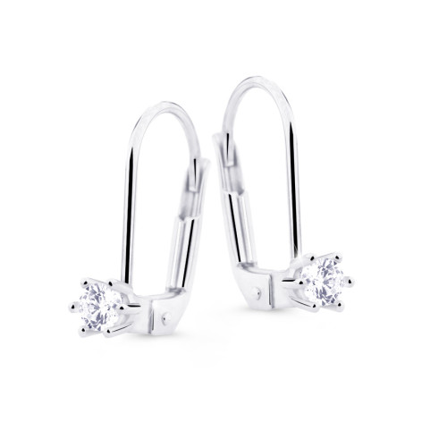 Visací zlaté náušnice Z8012B