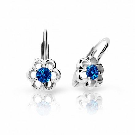 Dívčí náušnice Cutie C1947B-kl-Dark Blue