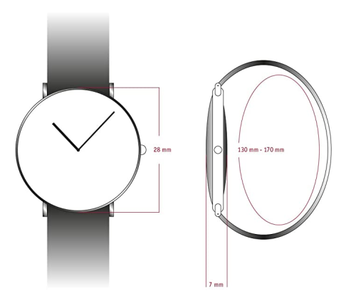 Hodinky dámské titanové Dugena Gent 4460514