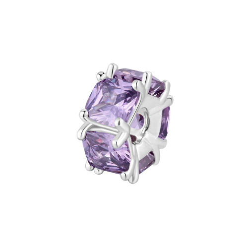 Stříbrný přívěsek korálek Brosway Fancy Magic Purple FMP04