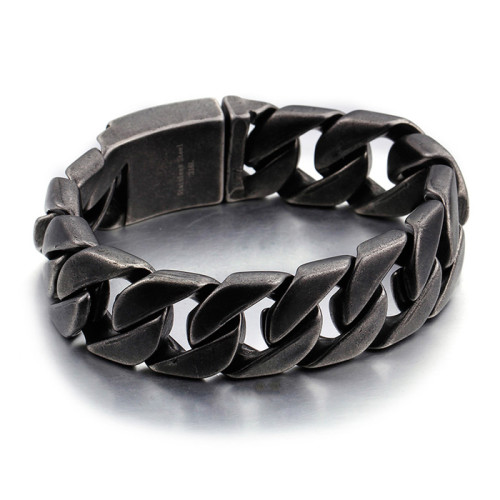 Ocelový náramek na ruku pánský WJHB334