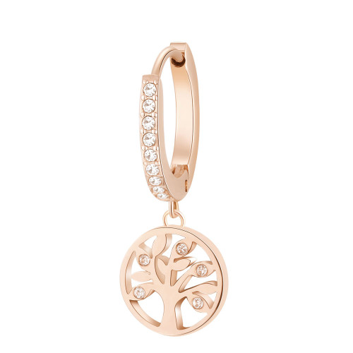 visací náušnice s krystaly BHKE006