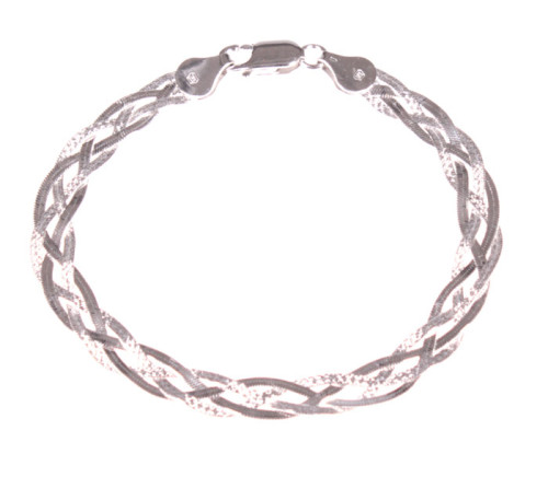 Dámský náramek stříbrný 304640