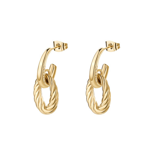 Pozlacené ocelové náušnice Brosway Amy BAY25