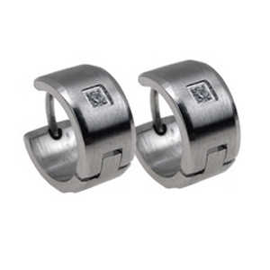 Levné náušnice se zirkony 117-CZ