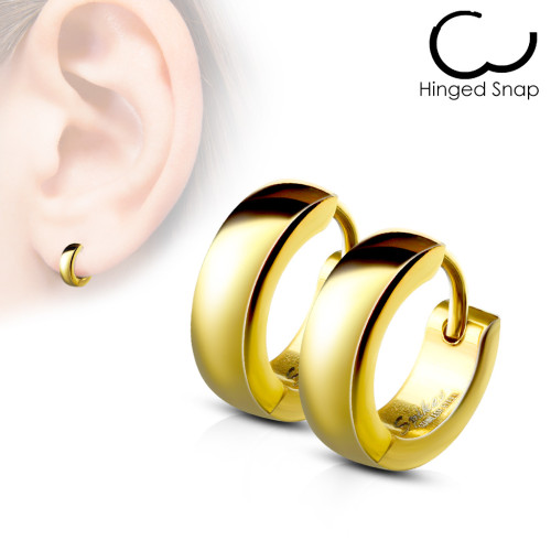 Pozlacené náušnice 2003-Gold