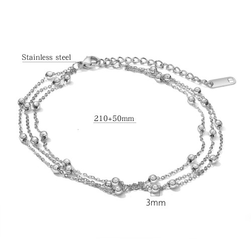 Rětízek na kotník chirurgická ocel JCF074S