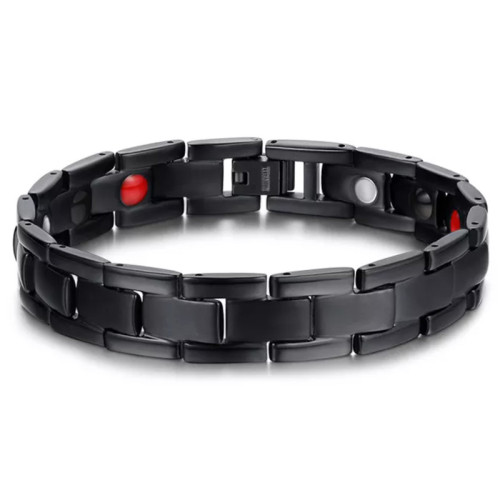 Magnetický náramek z titanu SETBRM023