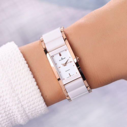 Náramkové hodinky pro ženy Dugena Quadra Ceramica 4460590