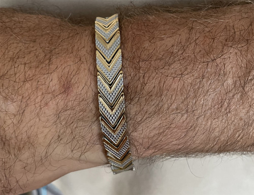 Magnetický náramek z chirurgické oceli WJHB721G