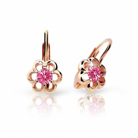 Dětské náušnice zlaté C1947R-kl-Tcf Red