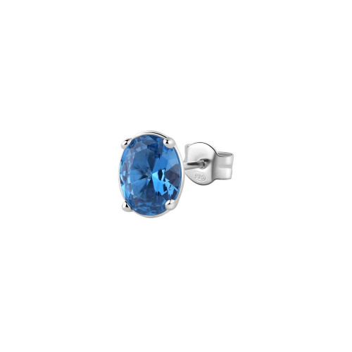 Stříbrná náušnice pecka Brosway Fancy Freedom Blue FFB05