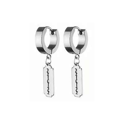 Ocelové náušnice kroužky WJHE58-ST