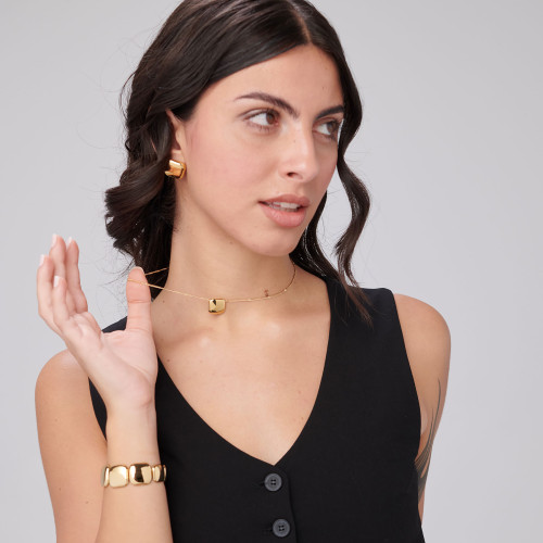 Pozlacené šperky z chirurgické oceli Brosway MUSE BUE22