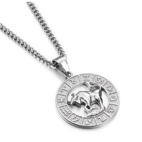 Přívěsek se znamením Býka + řetízek WJHP3093